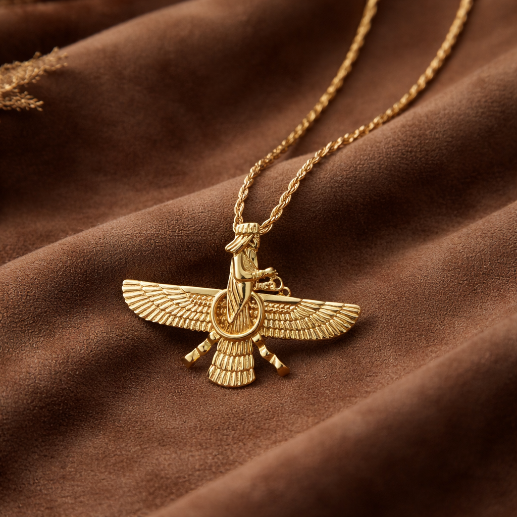 Faravahar necklace